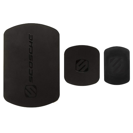 Scosche MagicPlate Magic Mount Replacement Plate Kit, Black MAGRKI